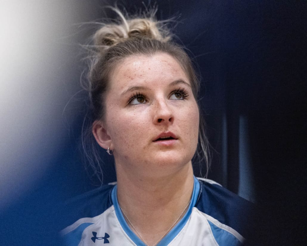 Ontario Colleges Athletic Association volleyball action between Fanshawe and Sheridan on January 11, 2025 at Sheridan College