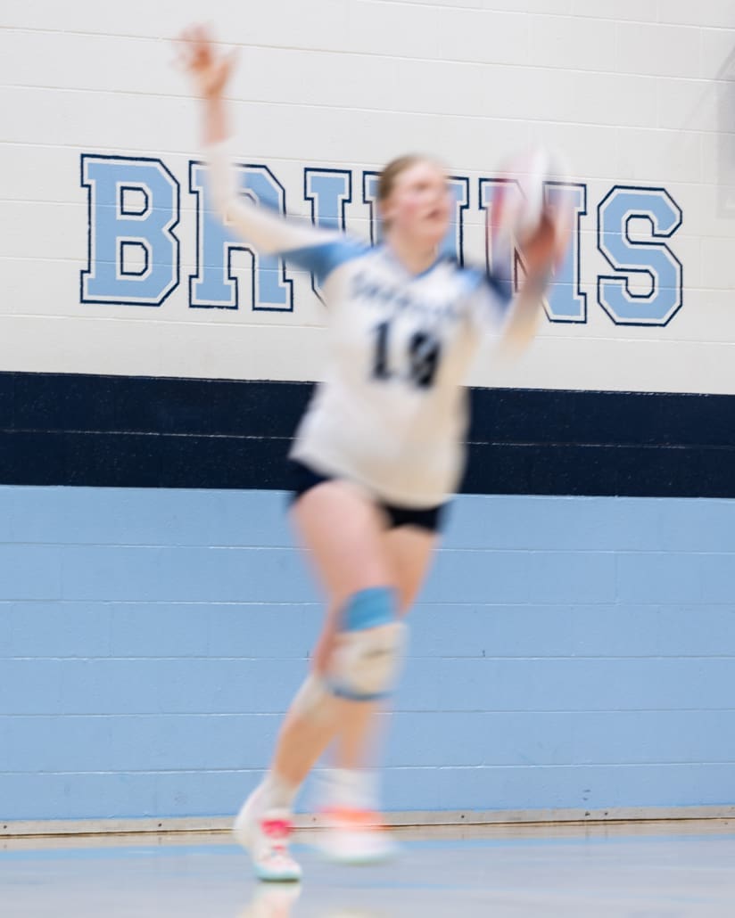 Ontario Colleges Athletic Association volleyball action between Fanshawe and Sheridan on January 11, 2025 at Sheridan College