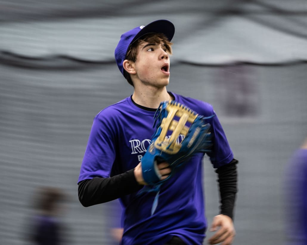 Ontario Baseball Academy baseball action in Hamilton